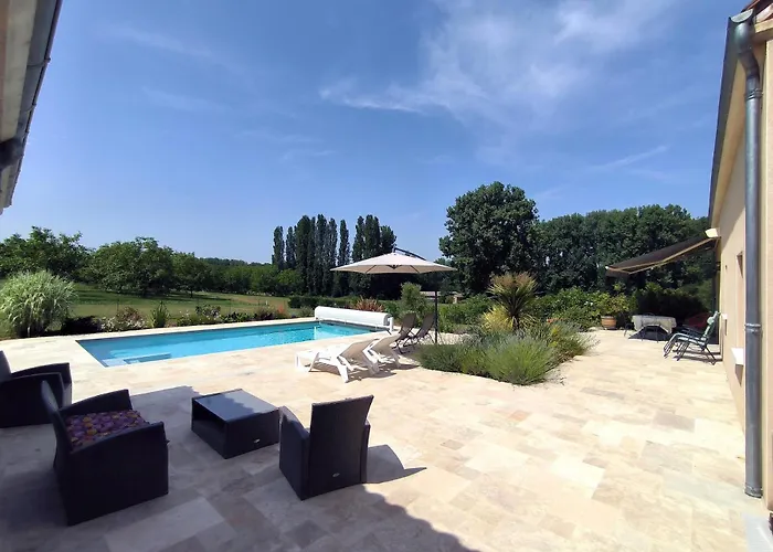 Poujol En Dordogne, Piscine Chauffee ヴィラ Saint-Crépin-et-Carlucet